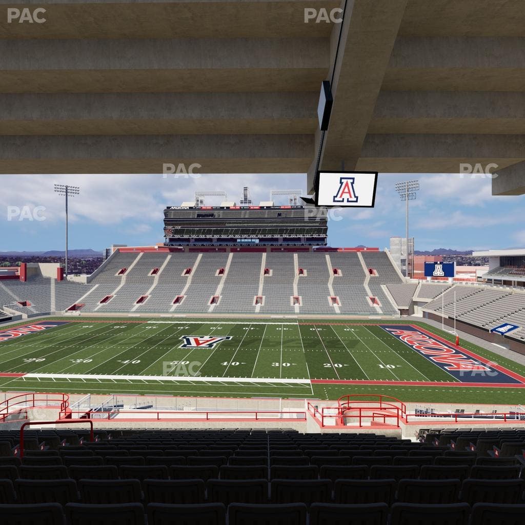 Arizona Stadium - Section 104 Seat View