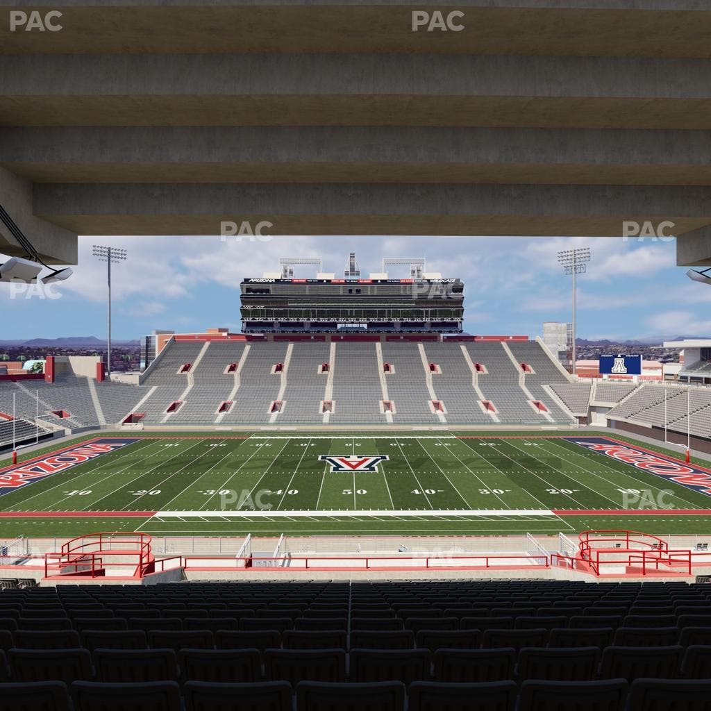 Arizona Stadium - Section 105 Seat View