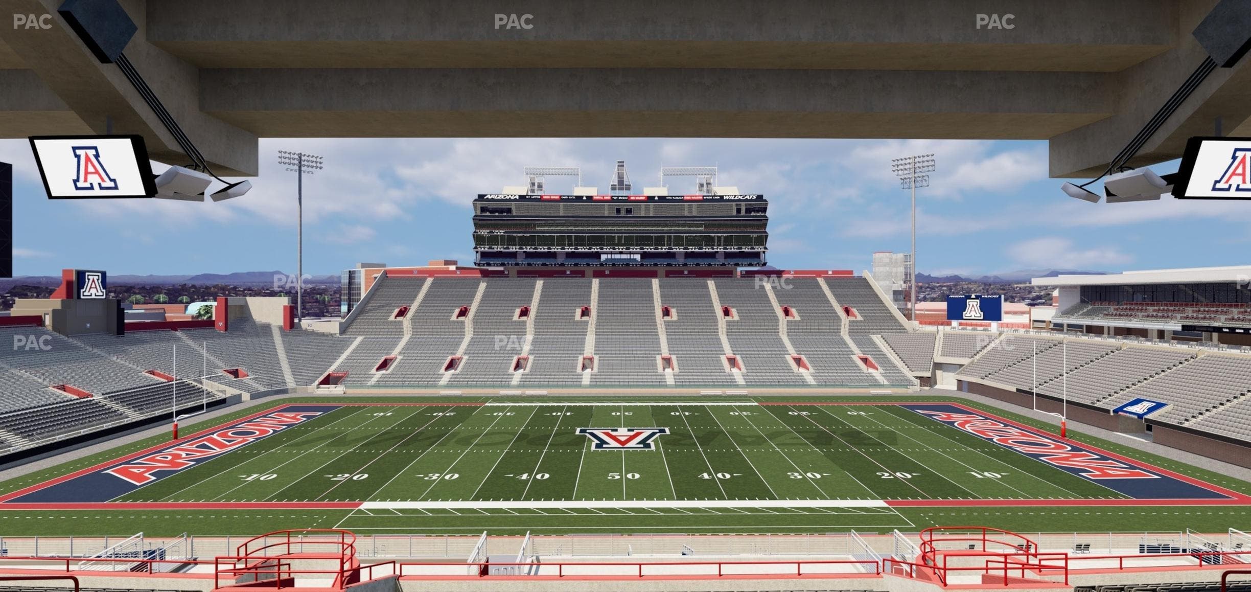 Arizona Stadium - Section 105 Seat View