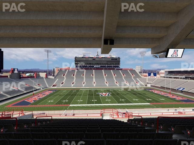 Arizona Stadium - Section 106 Seat View