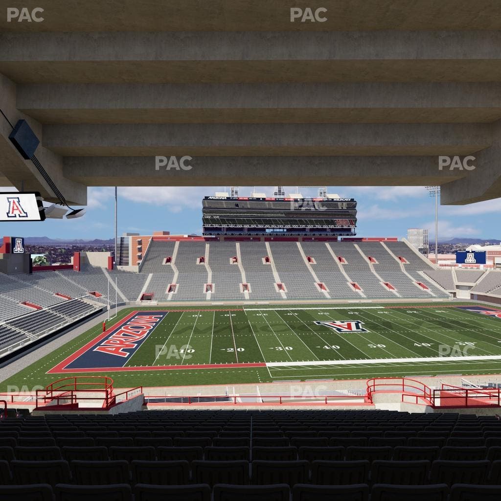 Arizona Stadium - Section 107 Seat View