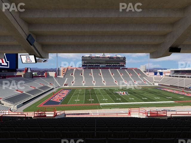 Arizona Stadium - Section 107 Seat View