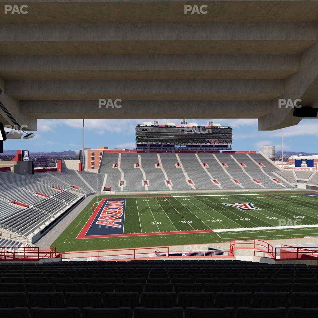 Arizona Stadium - Section 108 Seat View