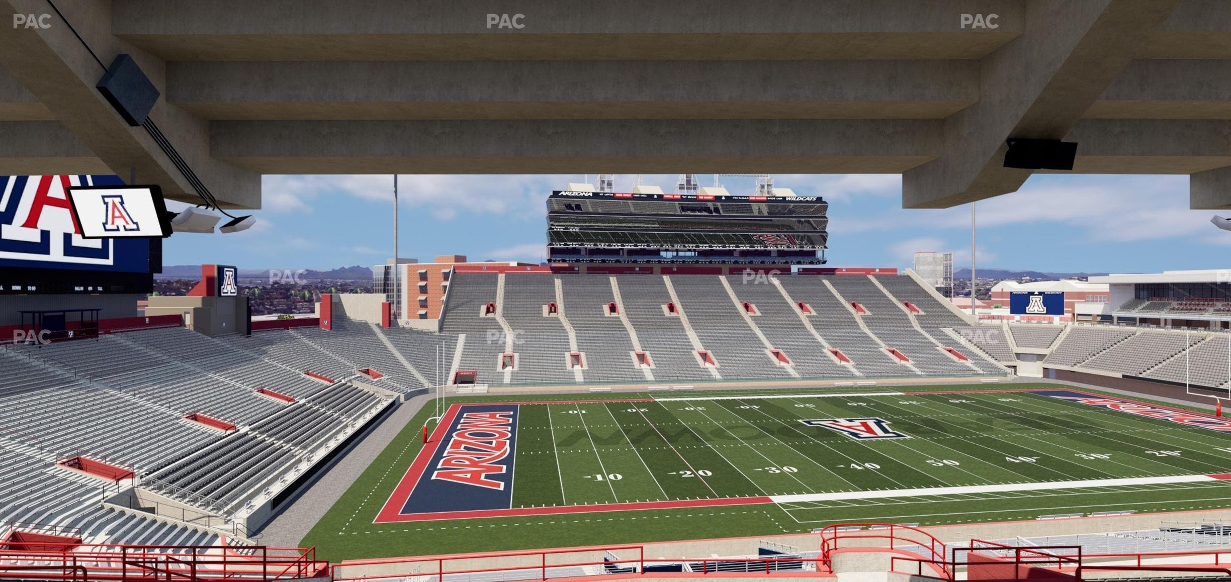 Arizona Stadium - Section 108 Seat View