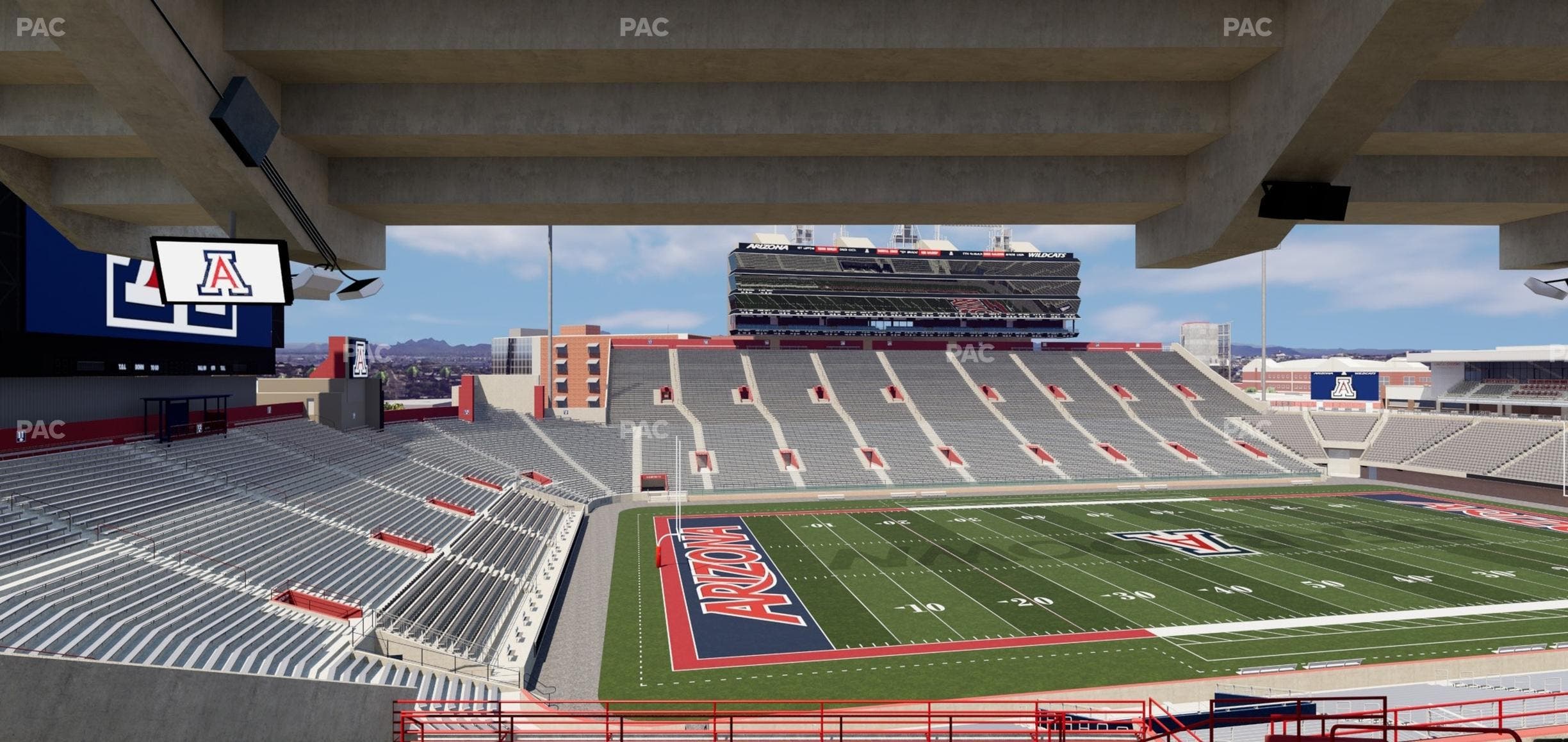 Arizona Stadium - Section 109 Seat View