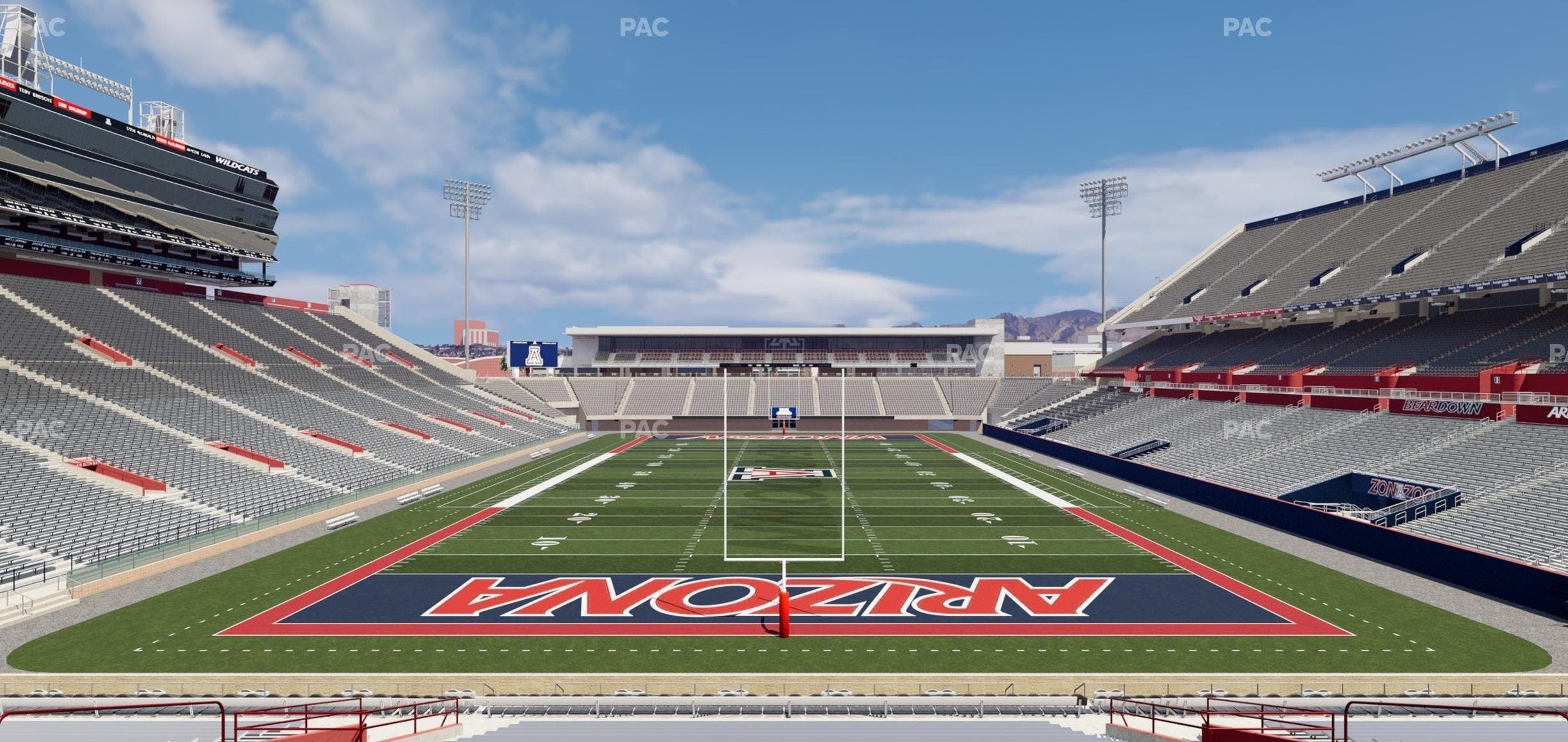 Arizona Stadium - Section 12 Seat View