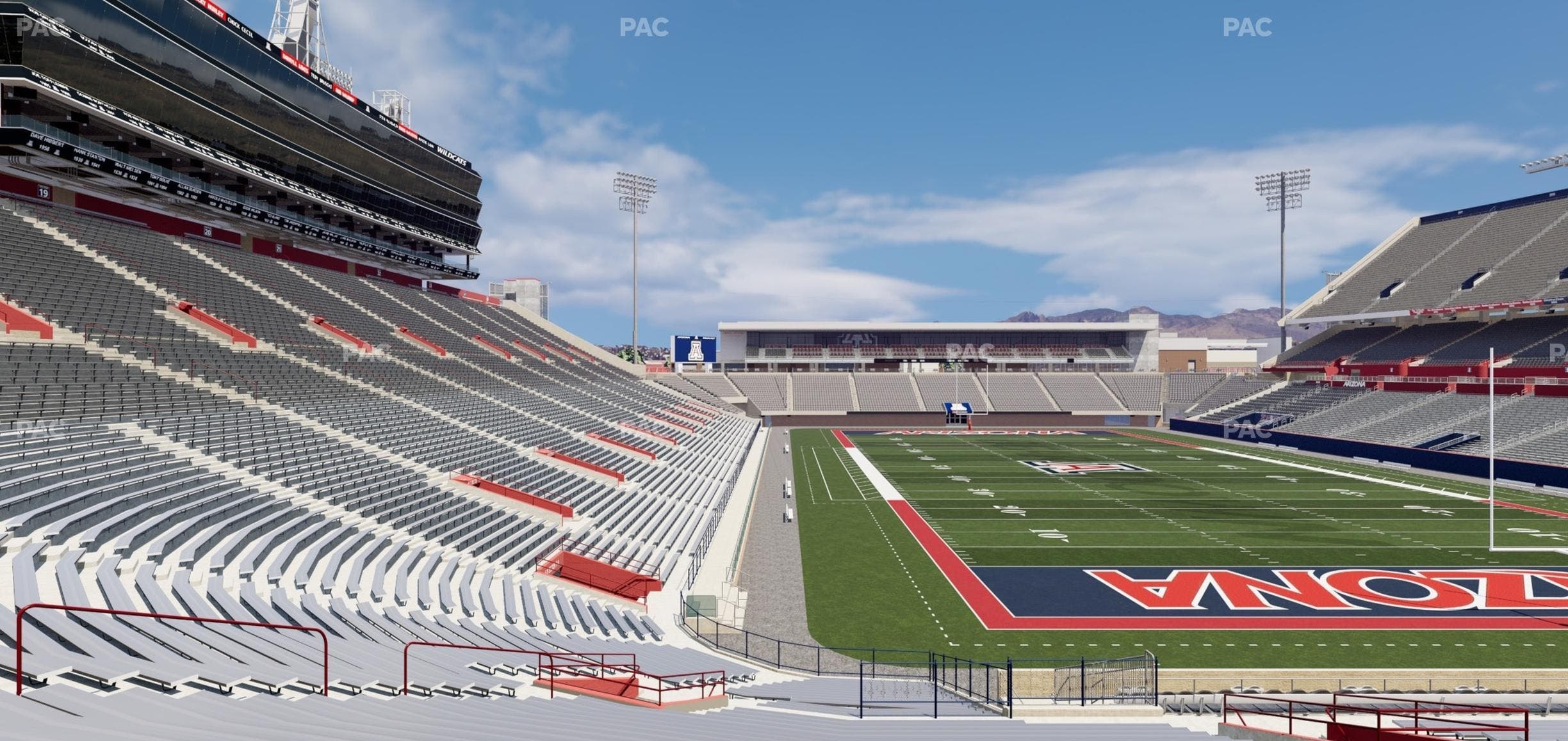 Arizona Stadium - Section 14 Seat View