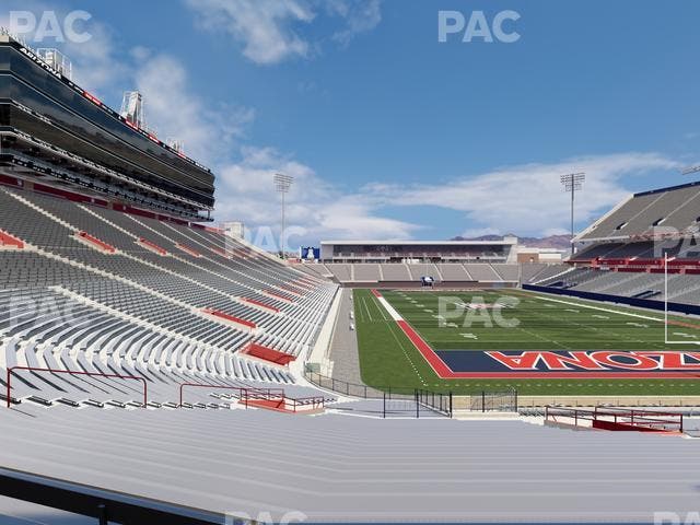Arizona Stadium - Section 14 Seat View