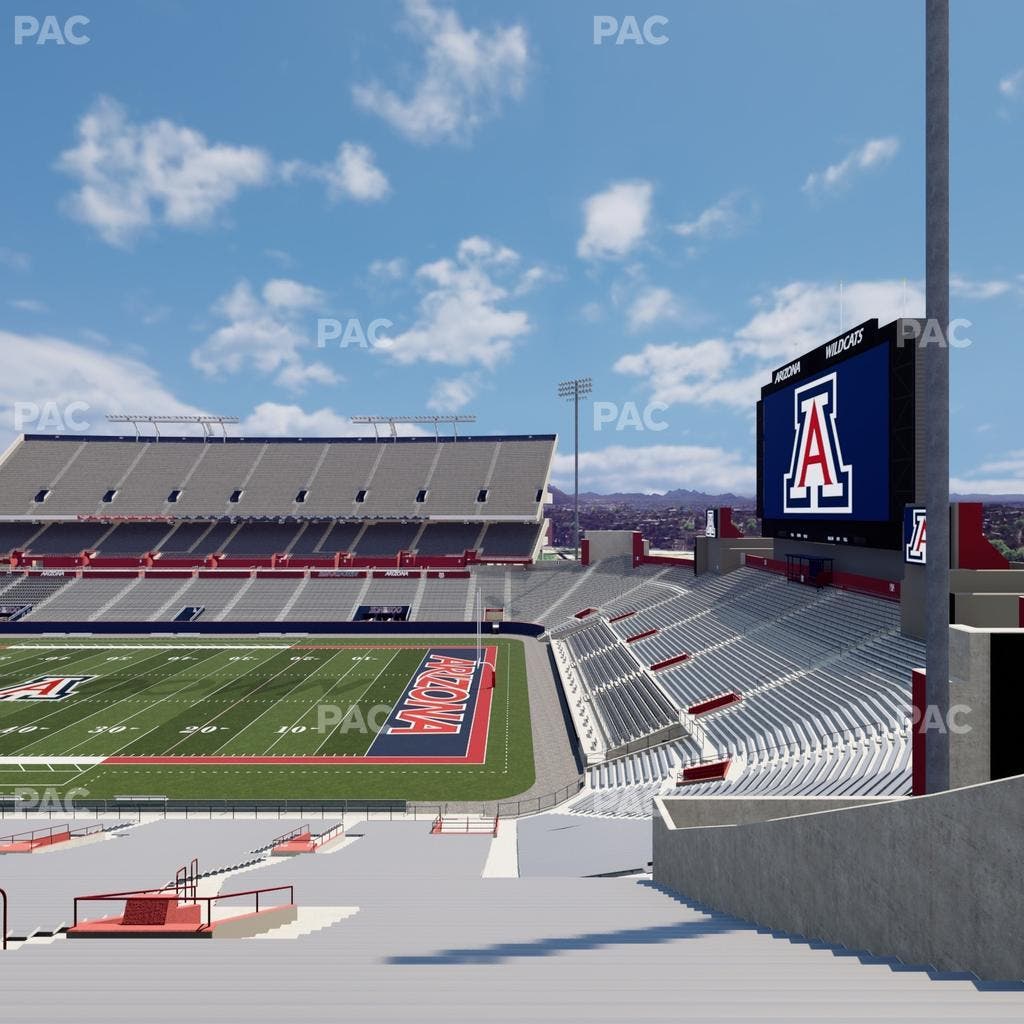 Arizona Stadium - Section 17 Seat View