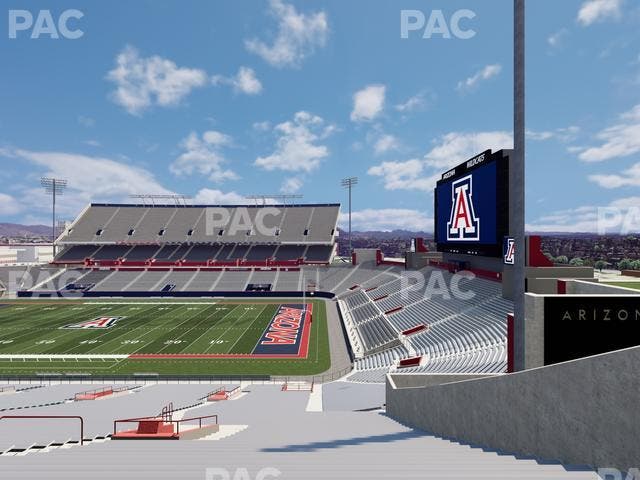 Arizona Stadium - Section 17 Seat View