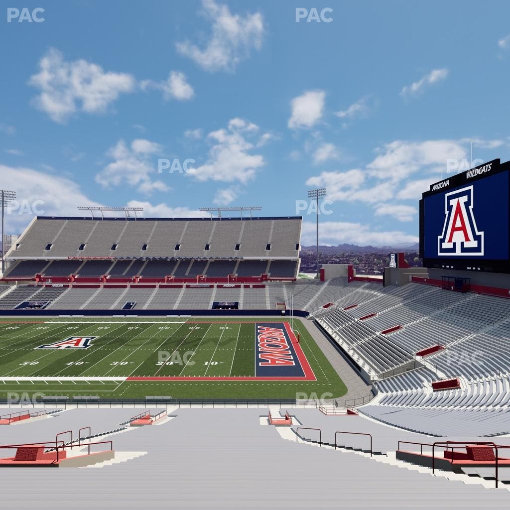 Arizona Stadium - Section 18 Seat View