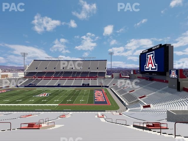 Arizona Stadium - Section 18 Seat View