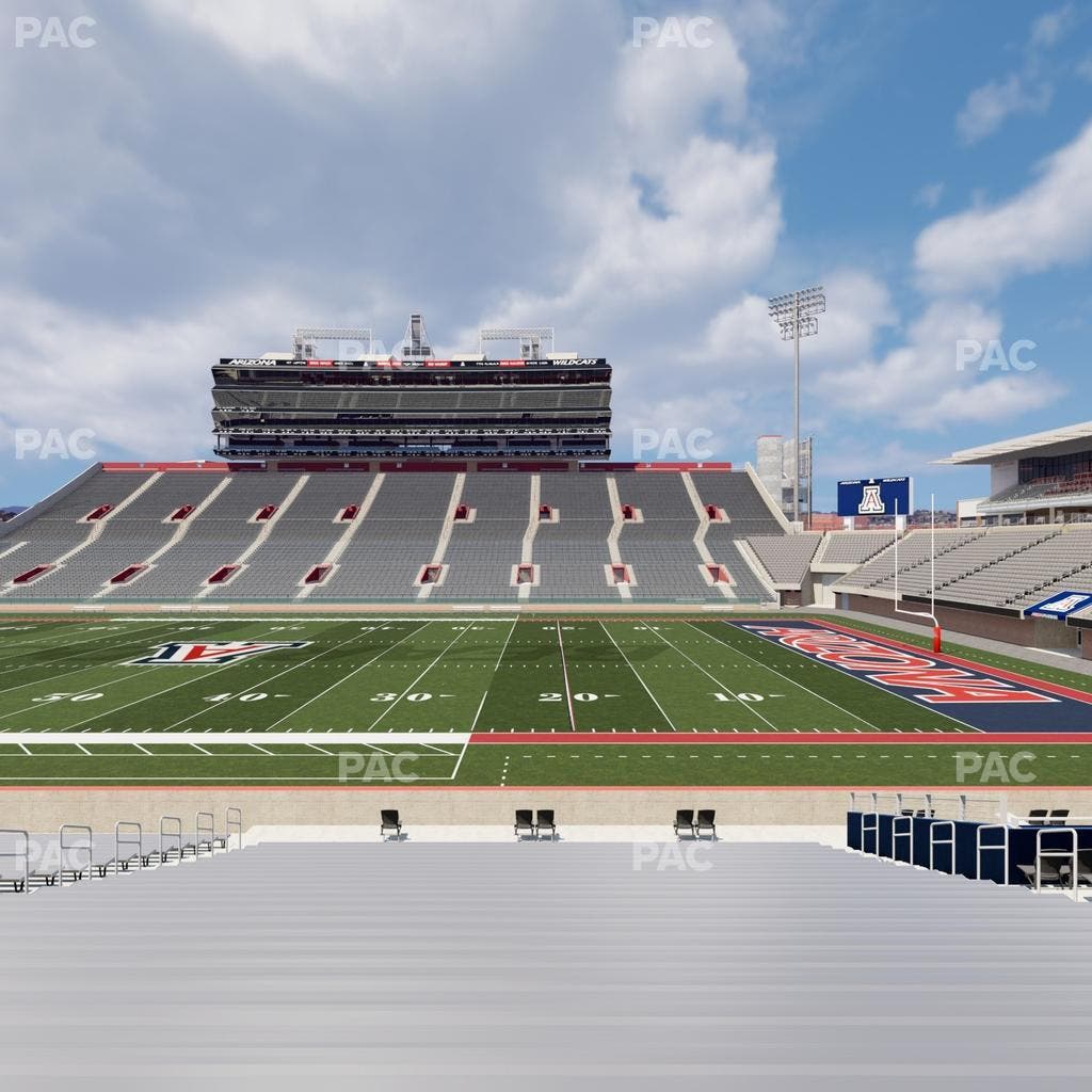 Arizona Stadium - Section 2 Seat View