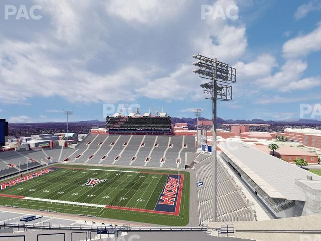 Arizona Stadium - Section 201 Seat View