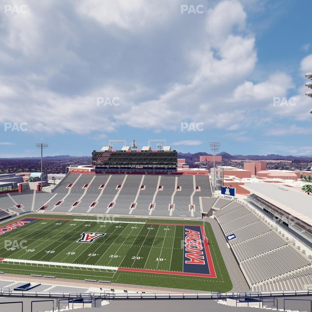 Arizona Stadium - Section 202 Seat View