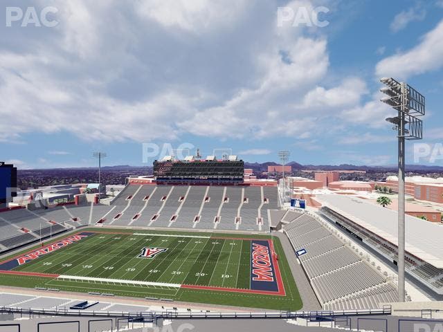 Arizona Stadium - Section 202 Seat View