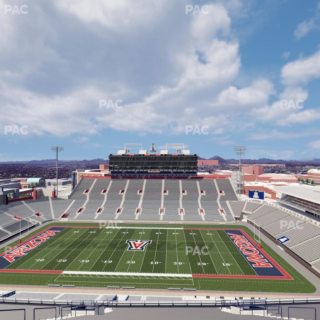 Arizona Stadium - Section 204 Seat View