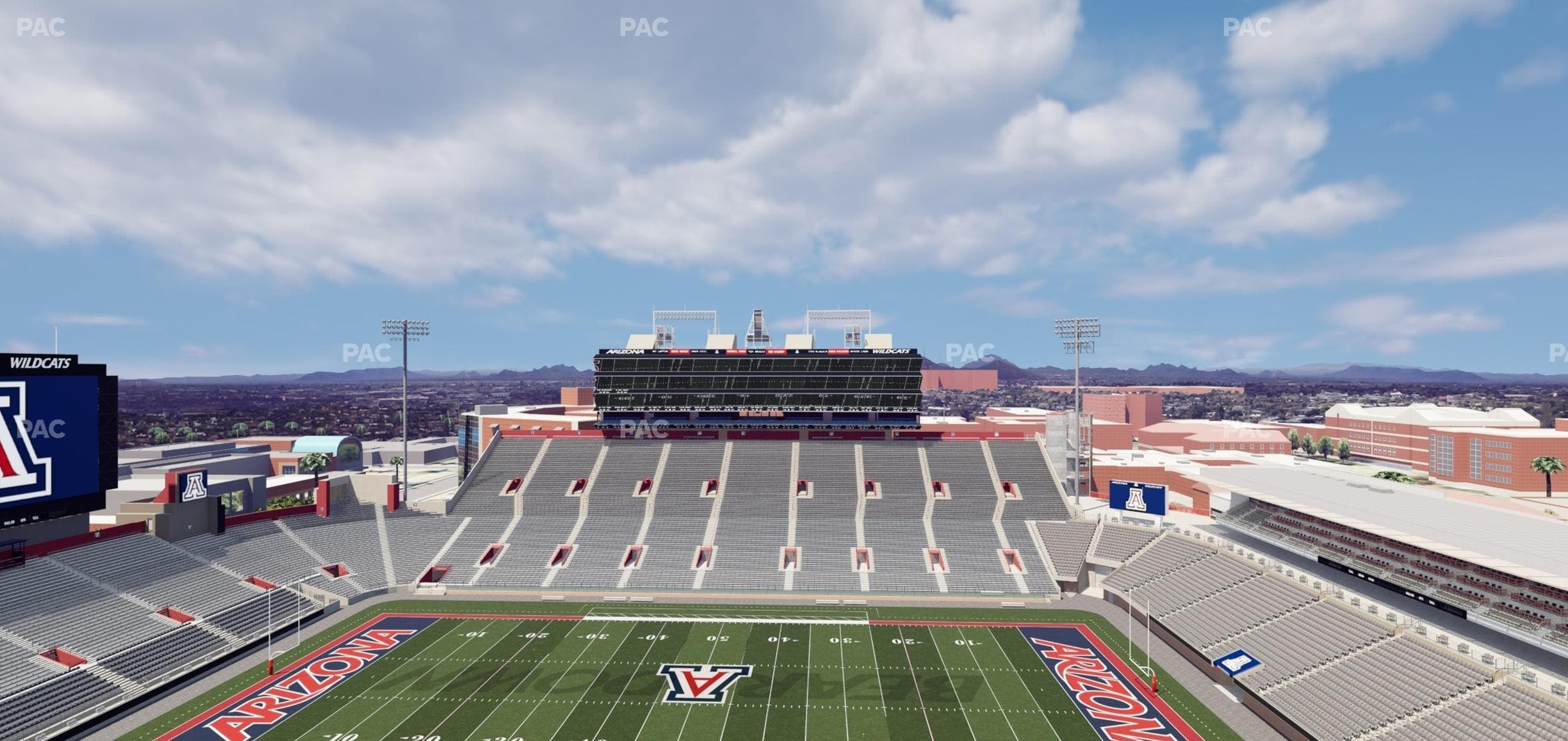 Arizona Stadium - Section 204 Seat View
