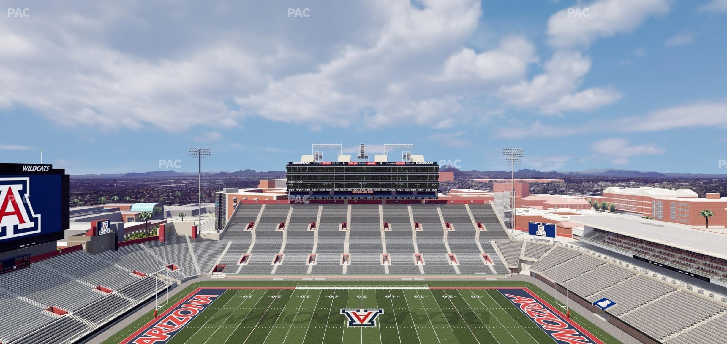 Arizona Stadium - Section 205 Seat View