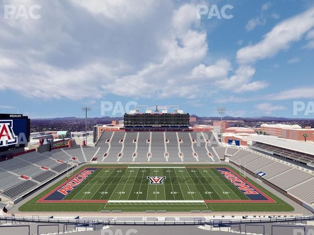 Arizona Stadium - Section 205 Seat View