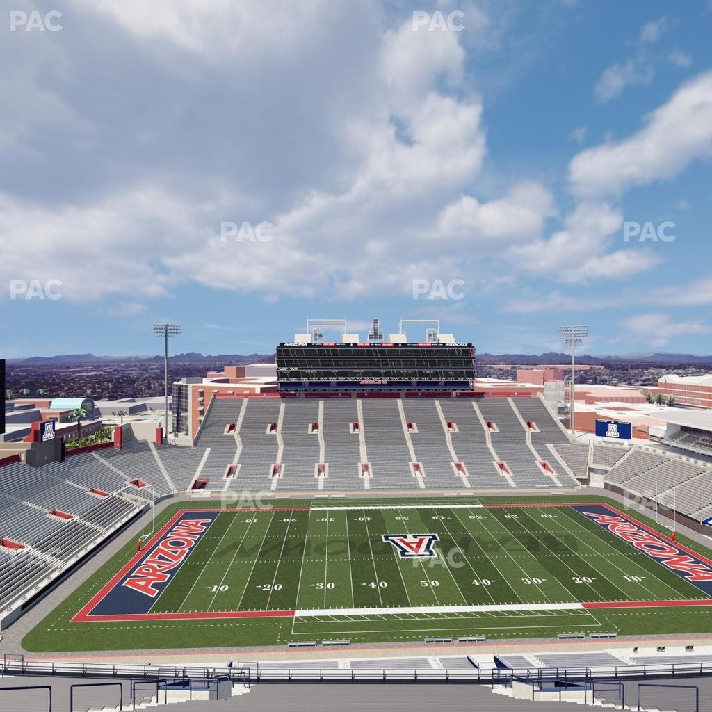 Arizona Stadium - Section 206 Seat View