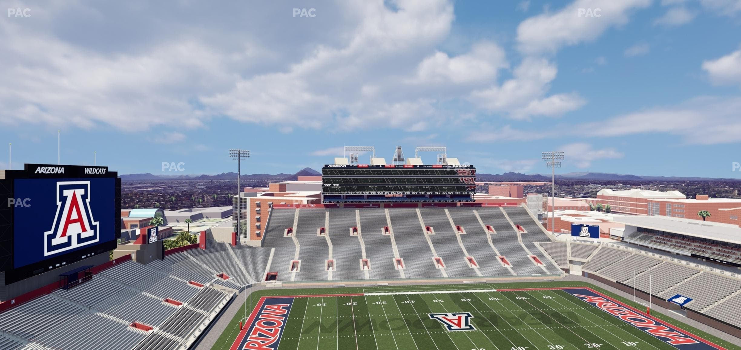 Arizona Stadium - Section 207 Seat View
