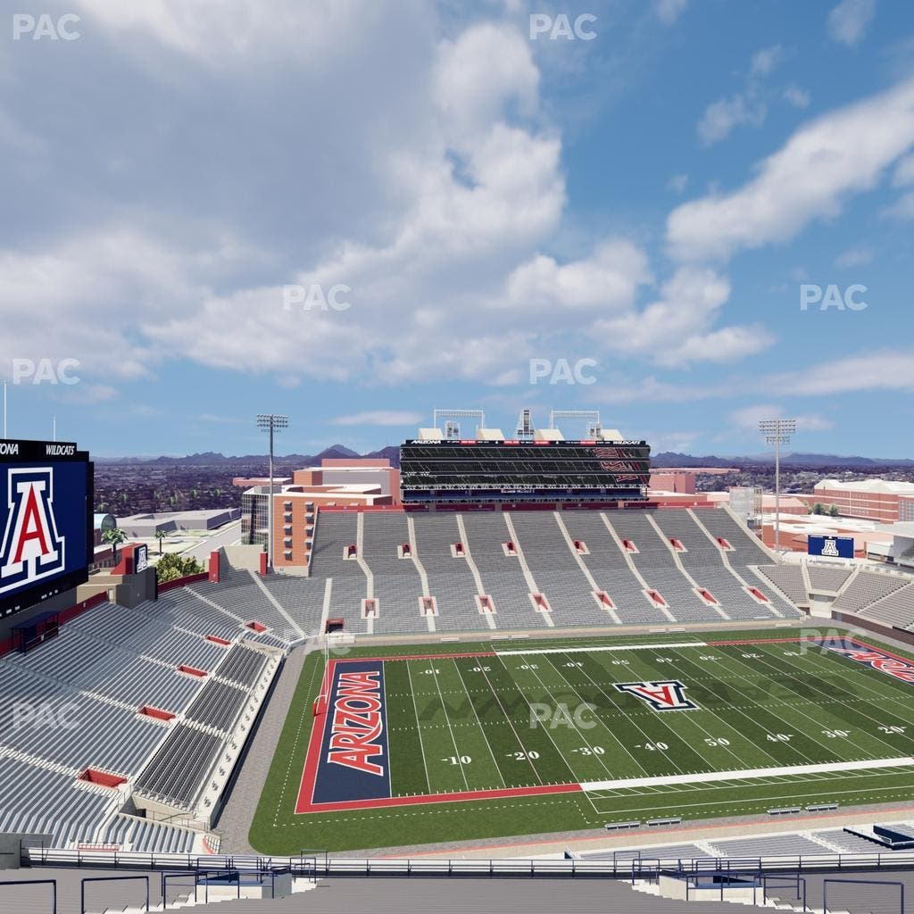 Arizona Stadium - Section 208 Seat View