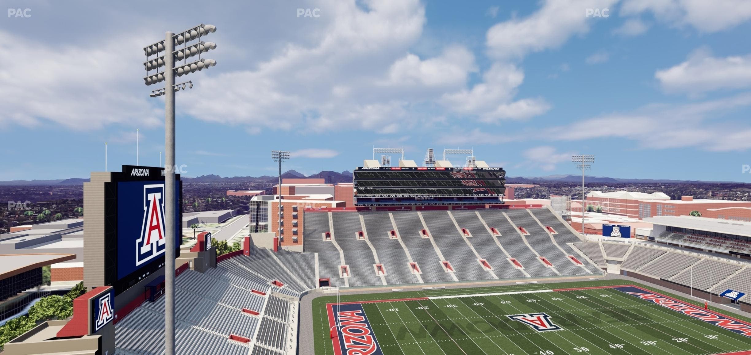 Arizona Stadium - Section 209 Seat View