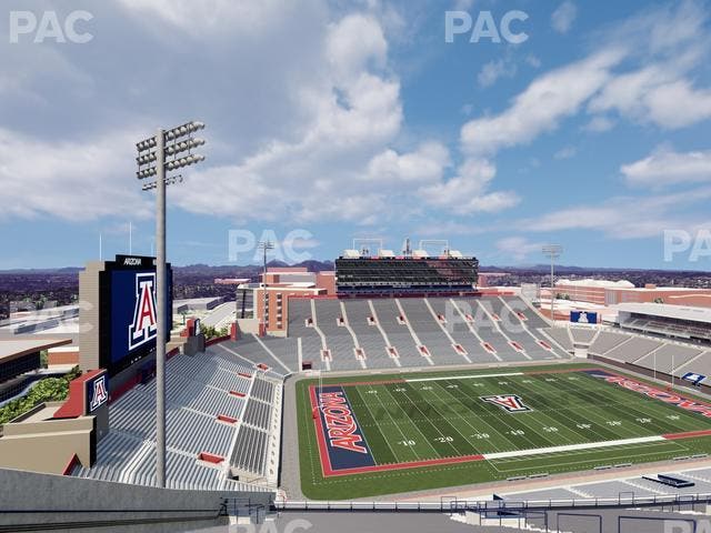 Arizona Stadium - Section 209 Seat View
