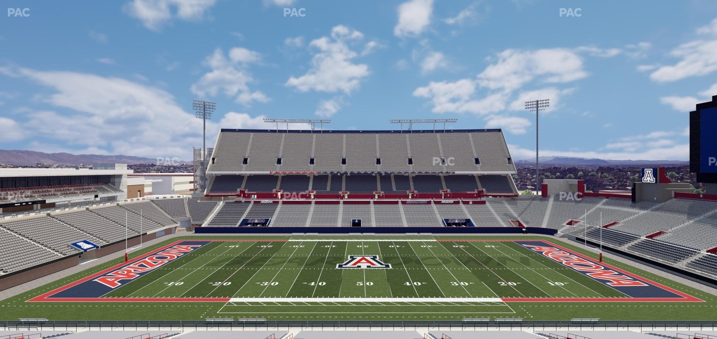 Arizona Stadium - Section 21 Seat View