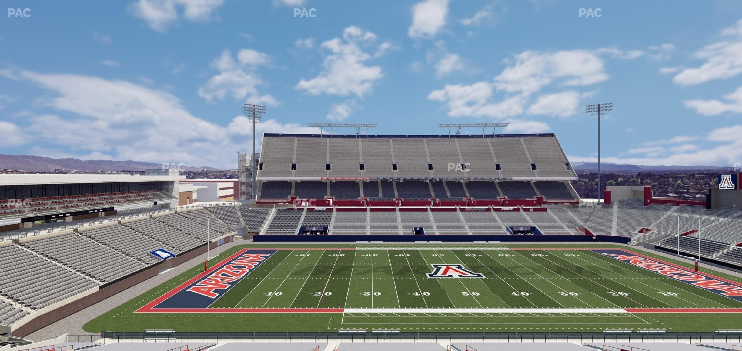 Arizona Stadium - Section 22 Seat View