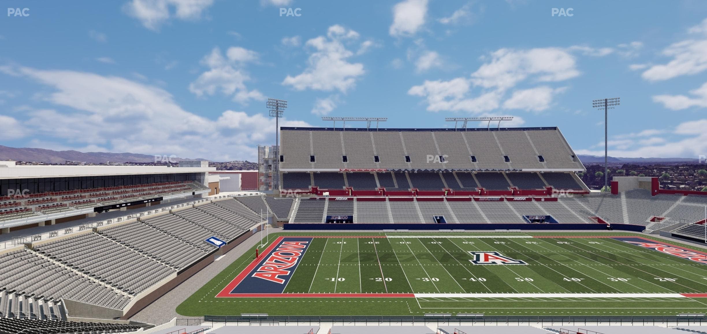 Arizona Stadium - Section 23 Seat View