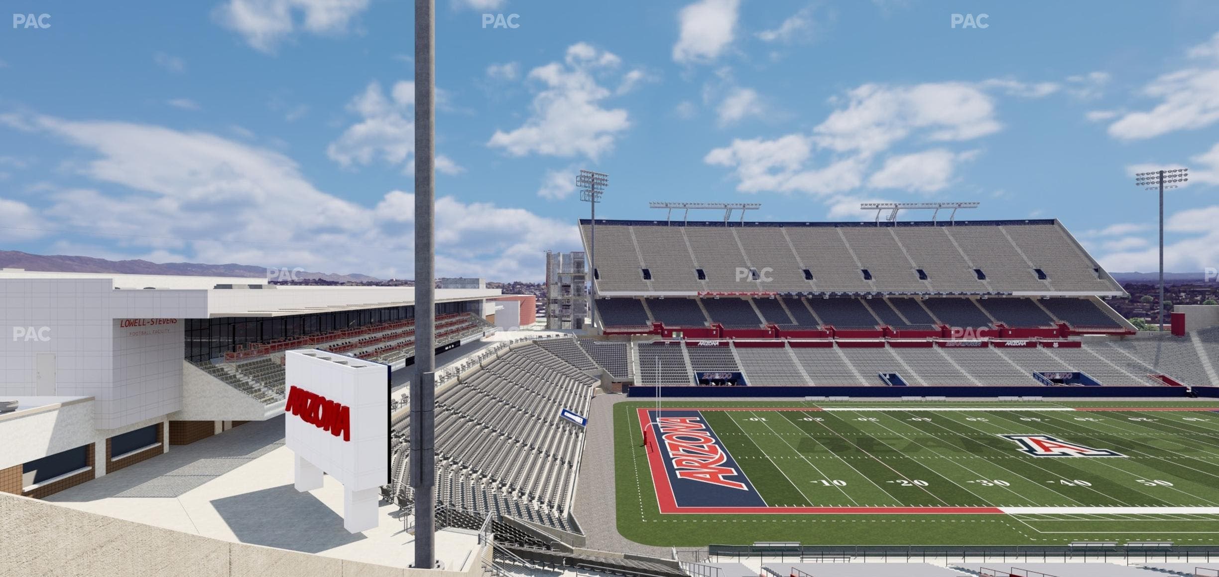 Arizona Stadium - Section 25 Seat View