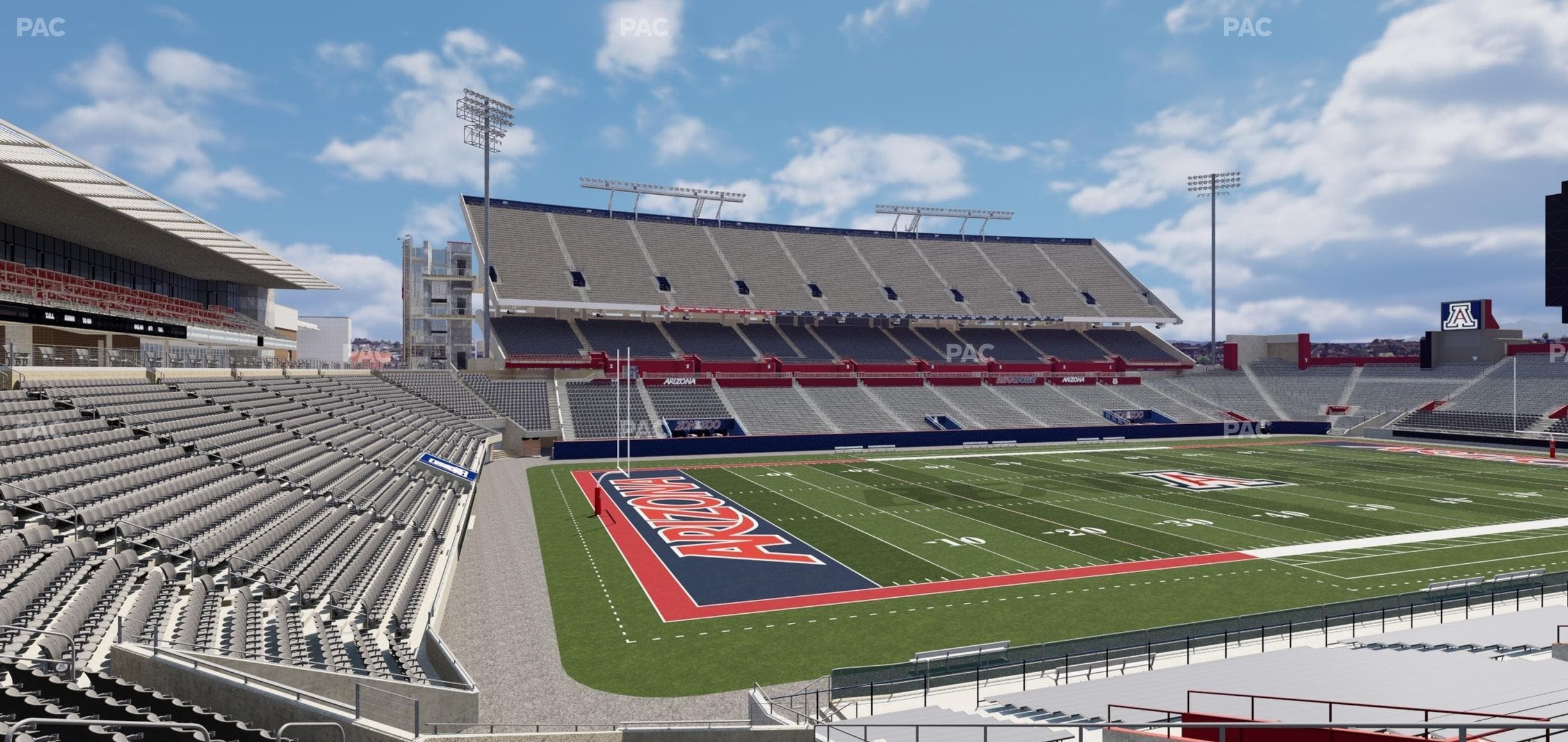Arizona Stadium - Section 26 Seat View
