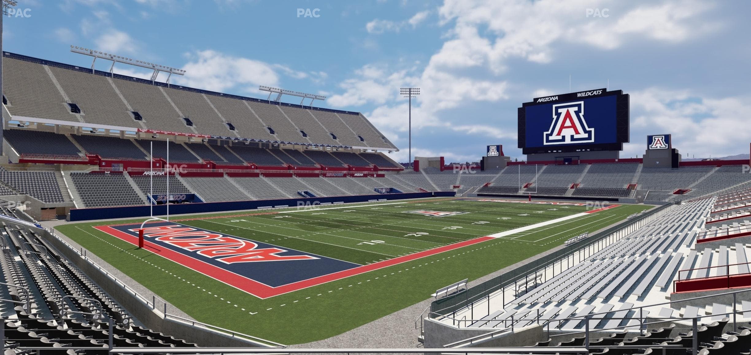 Arizona Stadium - Section 27 Seat View