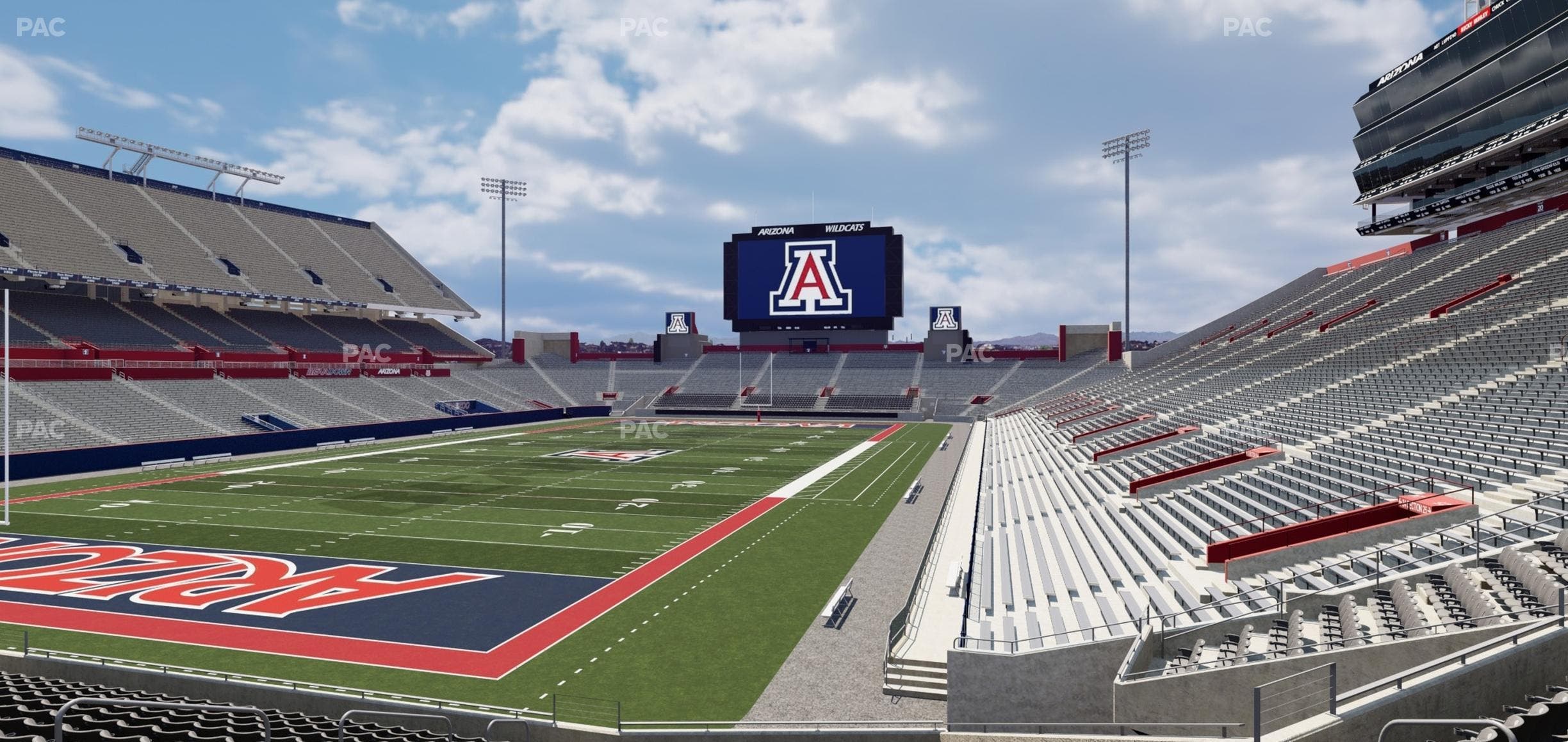 Arizona Stadium - Section 28 Seat View