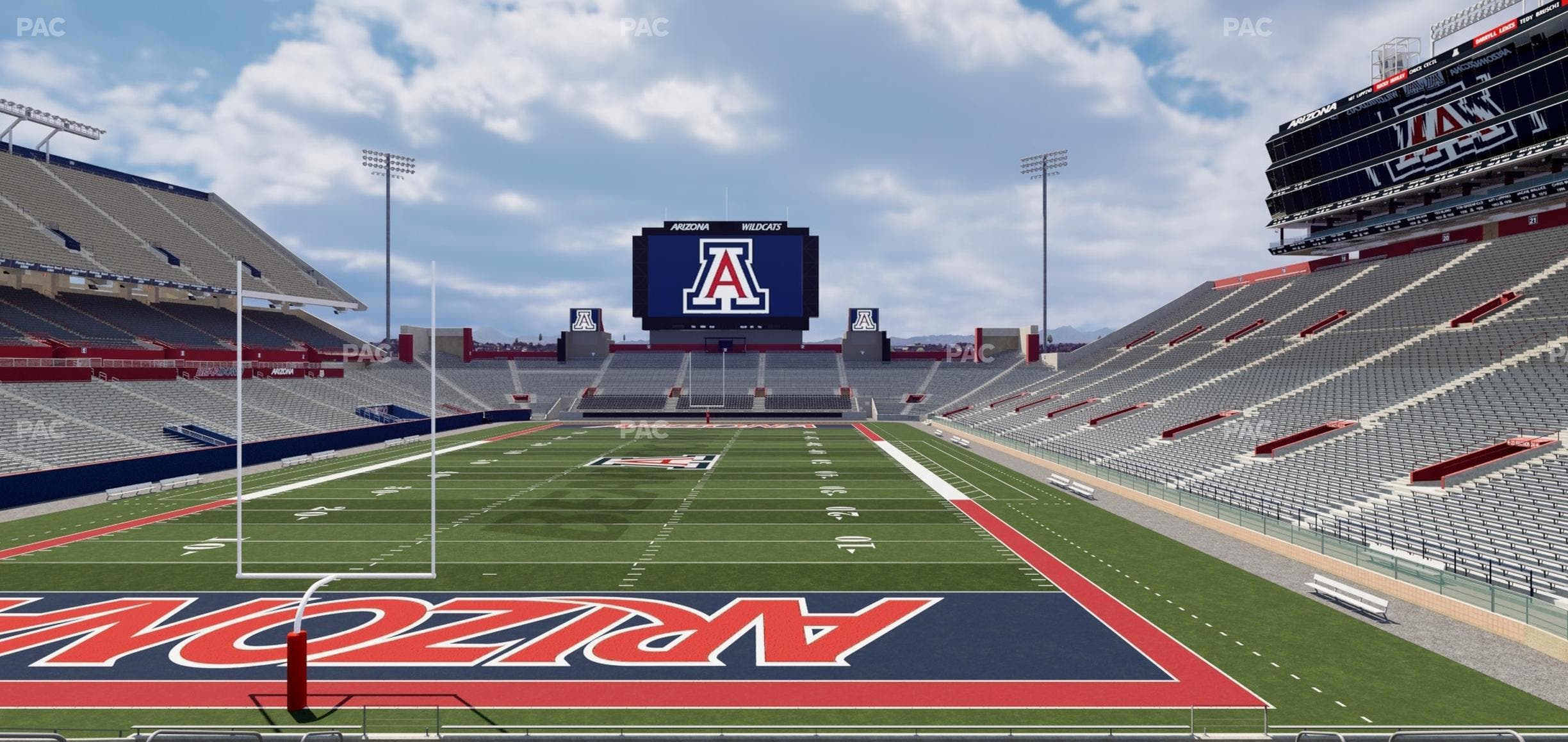 Arizona Stadium - Section 30 Seat View