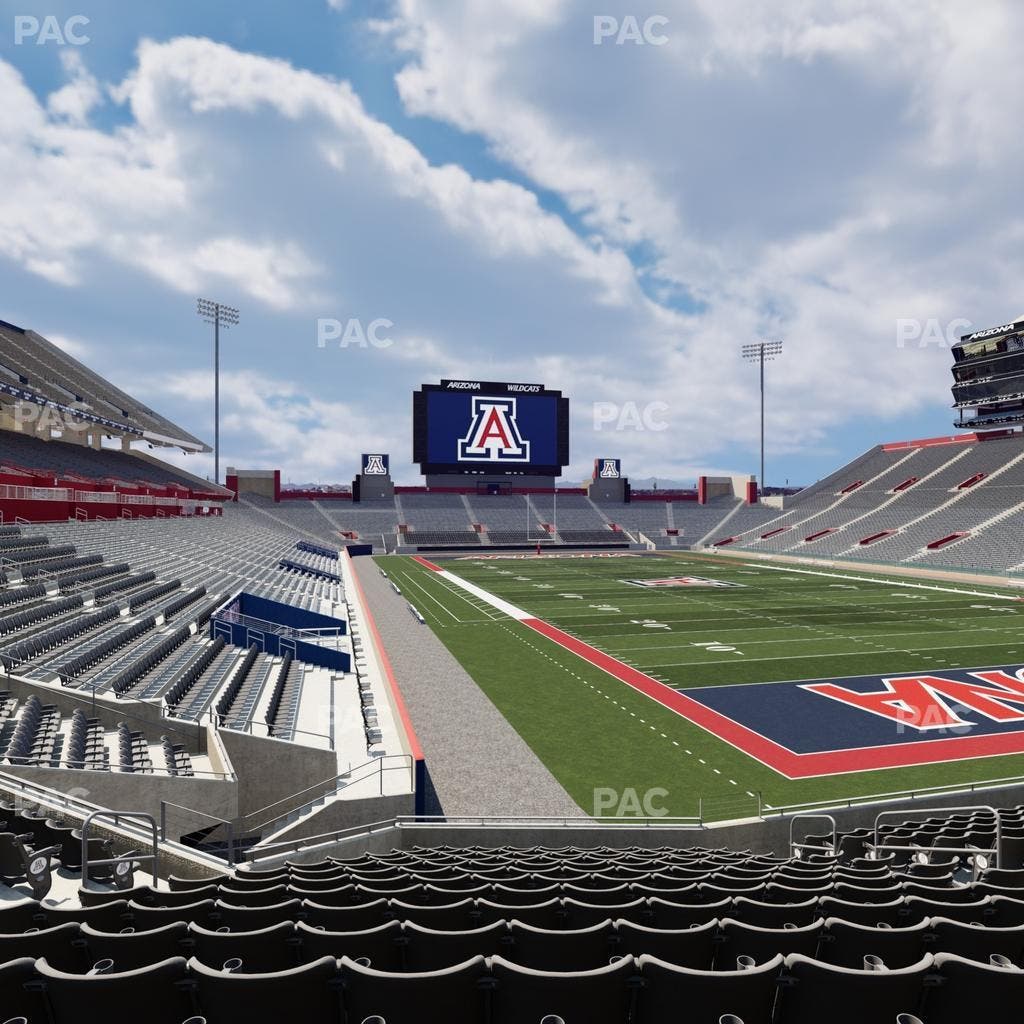 Arizona Stadium - Section 34 Seat View