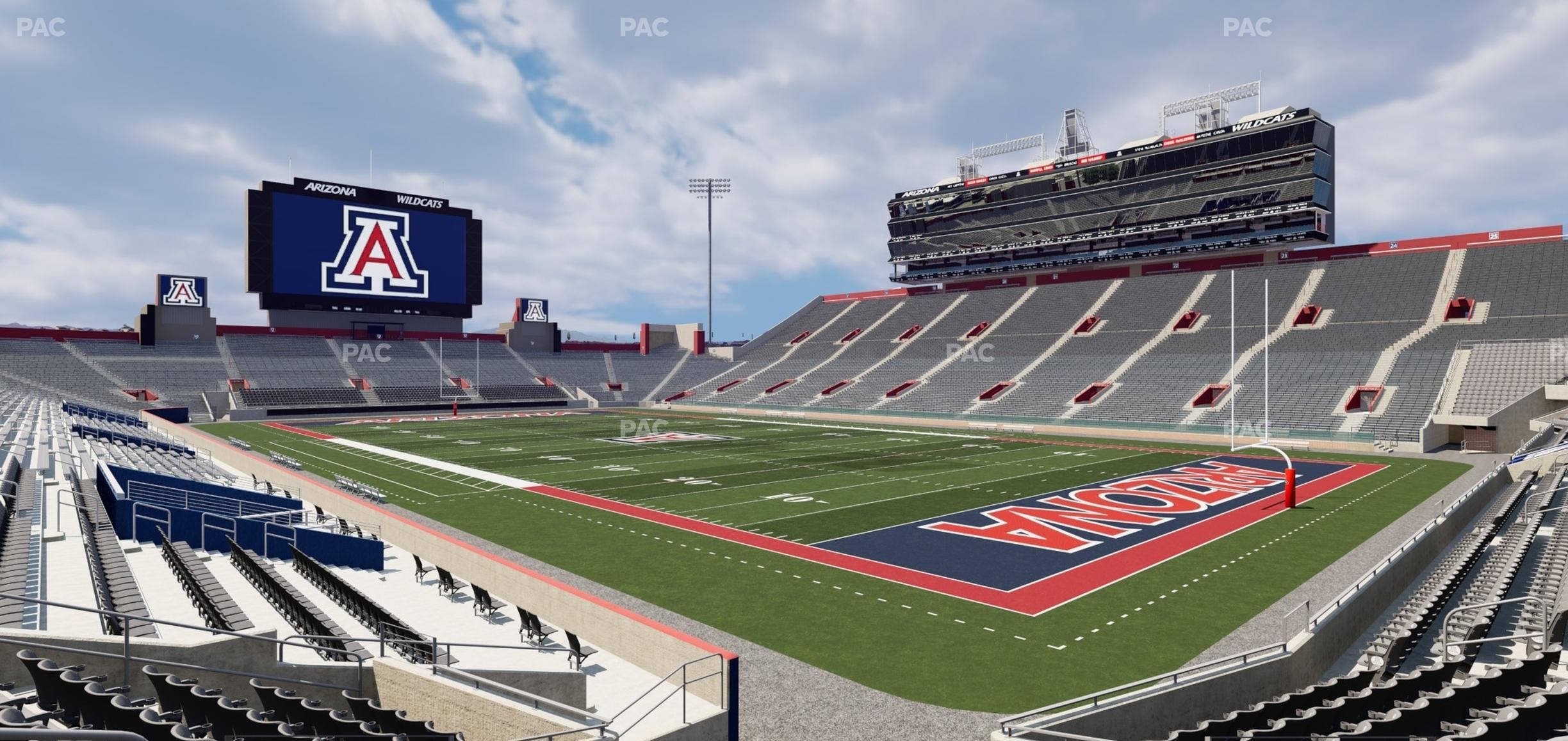 Arizona Stadium - Section 35 Seat View