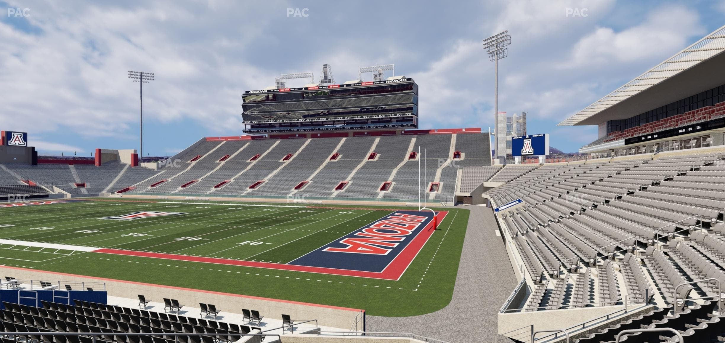 Arizona Stadium - Section 36 Seat View