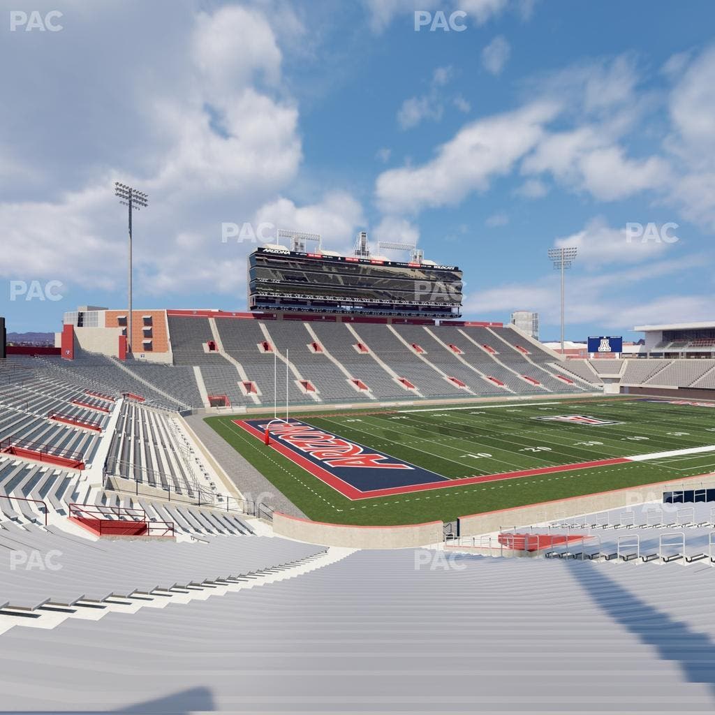 Arizona Stadium - Section Ga Seating Seat View