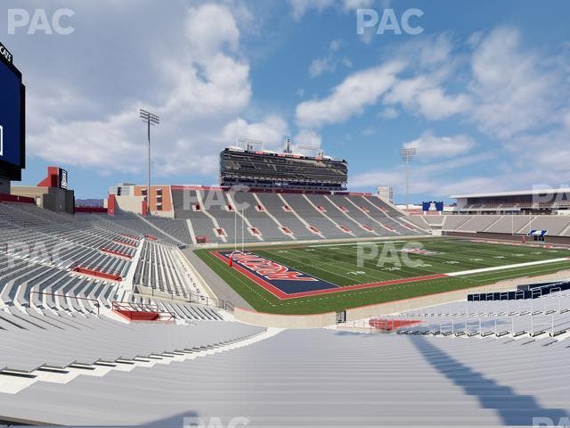 Arizona Stadium - Section Ga Seating Seat View