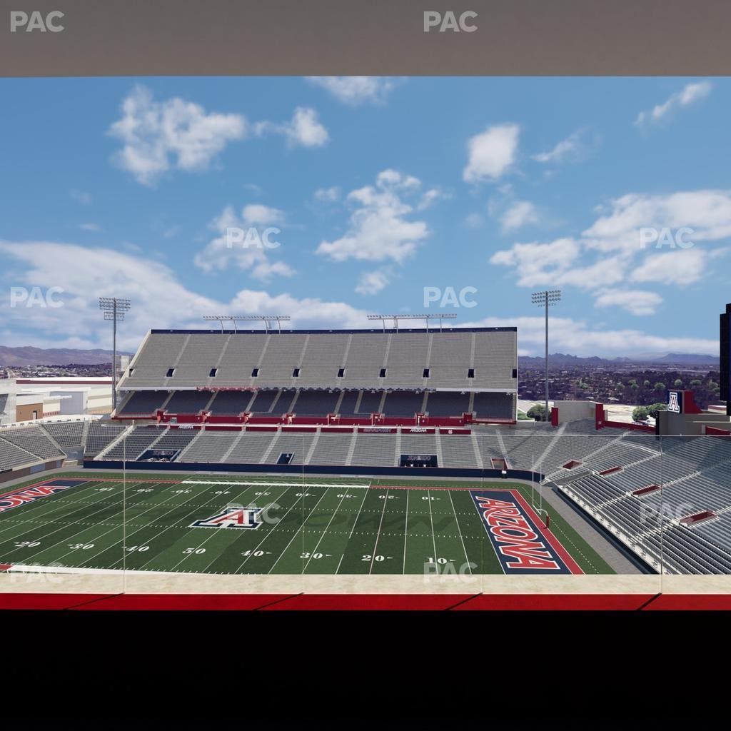 Arizona Stadium - Section Loge 110 Seat View