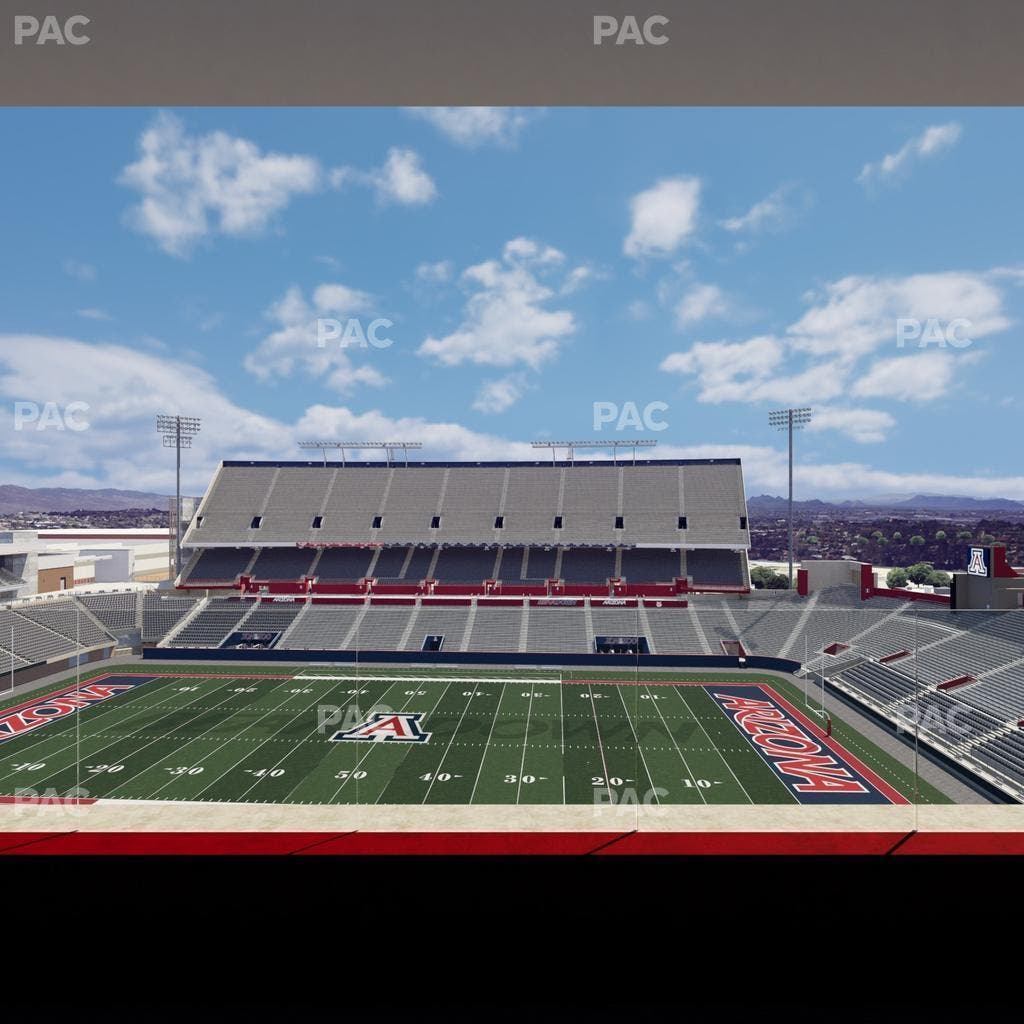 Arizona Stadium - Section Loge 111 Seat View