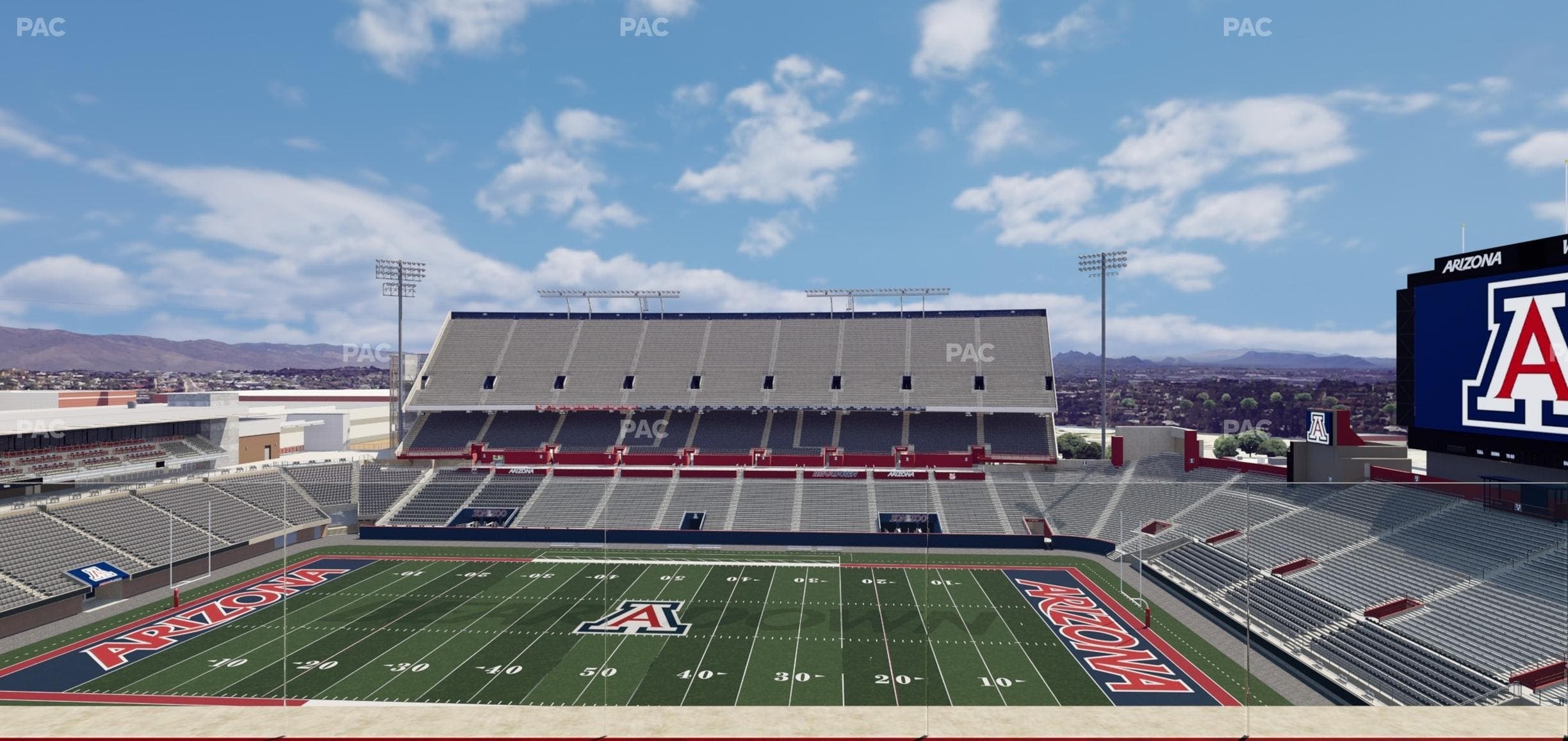 Arizona Stadium - Section Loge 111 Seat View