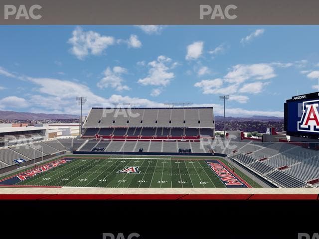 Arizona Stadium - Section Loge 111 Seat View