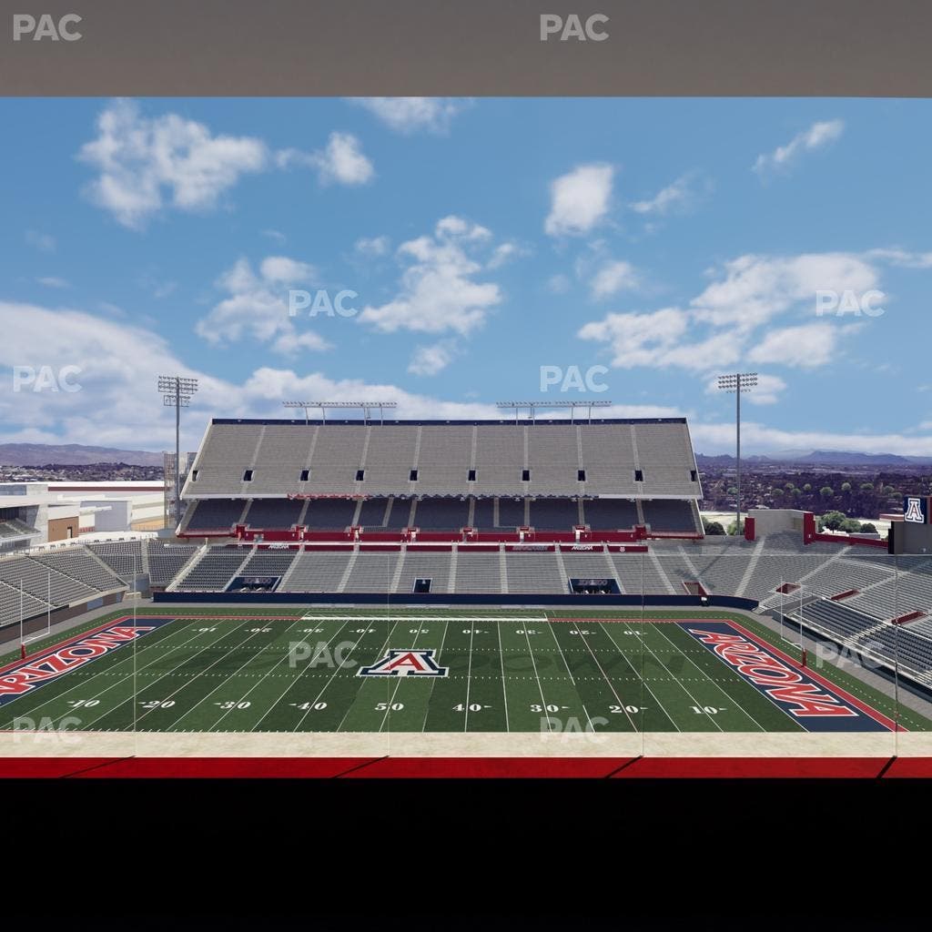 Arizona Stadium - Section Loge 112 Seat View