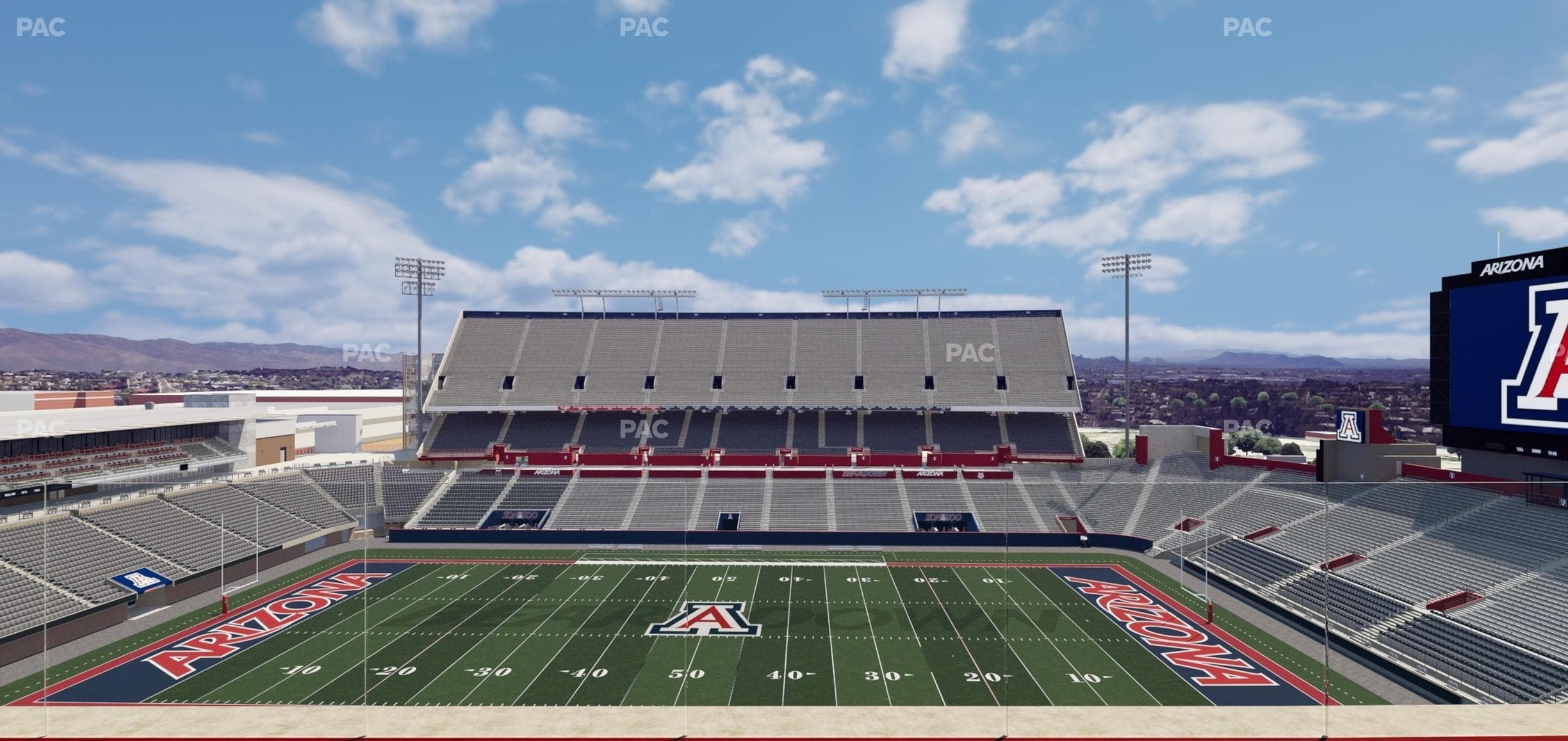 Arizona Stadium - Section Loge 112 Seat View