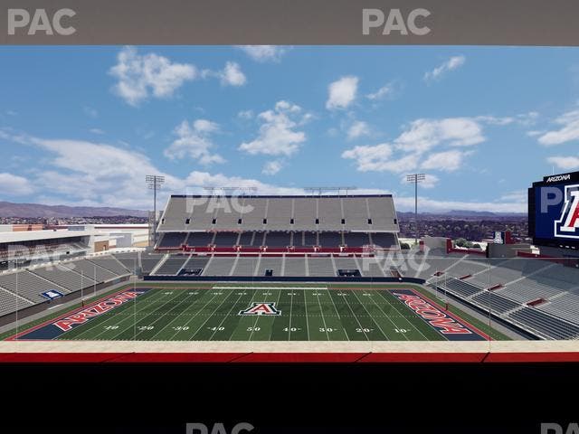 Arizona Stadium - Section Loge 112 Seat View