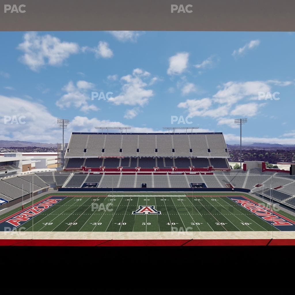 Arizona Stadium - Section Loge 113 Seat View